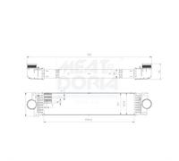 Charger Intercooler Fits FORD Galaxy S-Max 15-18 1888515