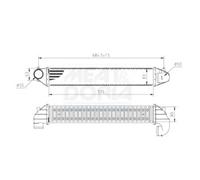 Charger Intercooler Fits FORD Galaxy SEAT Alhambra VW Sharan 95-10 1109138