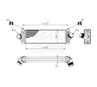 Charger Intercooler Fits FORD Tourneo Custom Transit 15-24 GK216K775AE