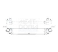 Charger Intercooler Fits MERCEDES CL203 W203 S203 W203 00-11 2035000000