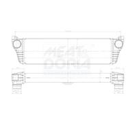 Charger Intercooler Fits MERCEDES Viano W639 Vito Vito Mixto 10-14 6395011301