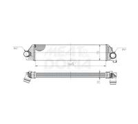 Charger Intercooler Fits NISSAN Nv400 RENAULT Master III KOREA 10-16 4420575