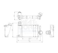 Charger Intercooler Fits NISSAN Qashqai II RENAULT Megane IV 13-23 144614ED0A