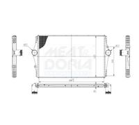 Charger Intercooler Fits VOLVO S60 I S80 V70 II Xc70 96-10 9161207