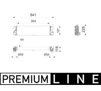 MAHLE CI 742 000P Intercooler