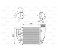 Charger Intercooler VALEO Fits AUDI A6 Avant 4F C6 4F0145805S