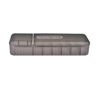 Charger Organizer Box - Cable Organizers Storage | Multi Compartment Charger Organizers | Translucent Data Cable Container With Lid | Accessory