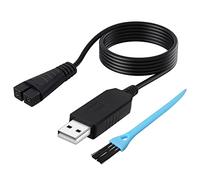 Charger Replacement for Panasonic Shaver ER-GB42-K, Charging Cable for Beard Trimmer, with Cleaning Brush