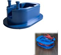 Charger Storage Cradle compatible with NOCO Genius 1, Wall or Bench Mount Holder for Power Cord Organization