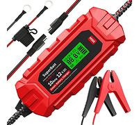 Charger SuperBatt Super-10 12V 10A Automatic Smart Battery Charger & Maintainer - Trickle Charge Fast Charge Lead Acid, VRLA AGM & GEL, EFB & AGM & Start Stop - Leisure & Marine Battery