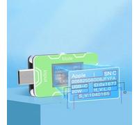 Charger Tester for Display - Fast Charging Voltage Current and Power Detection with Dual Modes, 0.01-36V 0-3A Measurement Range, Metal for Pla