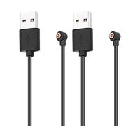 Chargers Compatible for UGREEN FineTrack Slim S Bluetooth Wallet Key Luggage Tracker Tags Card Magnetic Charging Cable (2-Pack)