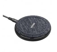 CHARGEUR SS FIL POWERWAVEII 15W NOIR ET GRIS TISSU