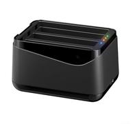 Charging Box for Insta360 X5 Camera Batteries, Portable Base Supporting Three Battery Charging Simultaneously