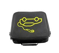 Charging Cable Bag - Cable Storage Bag | EV Cables Bags, Jumper Cables Bags for Car Battery, Auto Tools Storage Organizer for Electric Vehicles, Large Capacity for Charging Cords Hoses, Round