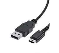 Charging Cable Compatible with Nintendo DS Lite, 1.2 m Cable Only for Nintendo DS Lite USB A 2.0 Charging Cable 1A Black 1 Piece 3.9 ft