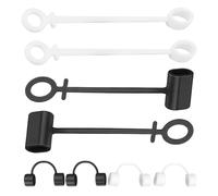 Charging Cable Decorations - 4 Pieces Adapter Holder, Anti Lost Silicone Cable Converter Strap, Charger Organizer For Home Car Backpack | Keychain Pocket Travel Desktop Table Countertop Display