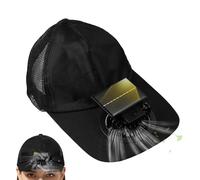 Charging Cap - Solar Powered Fan Hat | Baseball Caps, Hat with Fan | USB Charging 3 Adjustable Speed | Solar Powered Fans Hats | for Summer Beach Hiking Camping Fishing Travel Festival Walking Runnin