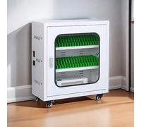 Charging Cart - 30/40/50 Bay Mobile Storage for Multiple Devices | Not compatible with iPad | & Classroom Storage Cart - Efficient and Organized Charging Solution,40