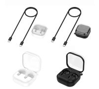 Charging Case for Samsung Galaxy Buds4 SM-R540 Bluetooth Earbuds ，White | Replacement Charging Compartment for Galaxy Buds4 SM-R540 Earbuds | Type-C & Wireless Charging, Earbuds Not Included