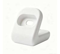 Charging Dock for Google Fitbit Air, 2-in-1 Upright Stand with NonSlip Base, Compact Desktop Organizer, Space-Saving Charging Cradle, Stable Placement Holder for Home Office Travel (White)