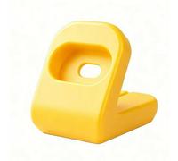 Charging Dock for Google Fitbit Air, 2-in-1 Upright Stand with NonSlip Base, Compact Desktop Organizer, Space-Saving Charging Cradle, Stable Placement Holder for Home Office Travel (Yellow)