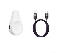 Charging Dock Stand for Huawei GT6 GT6 Pro WatchBuds2 Fit5 Watch5 Pro D D2 Supporting Quick Recharge Without Interruption (White 1.8m)