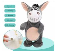 (Charging donkey) Singing Donkey Plush Toy, Electric Musical Interactive Talking Singing Plush Toy