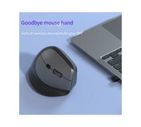 (Charging Dual mode) Original Wireless Mouse Rechargeable Vertical Wired USB Mouse Ergonomic Luminous Mute Photoelectric Bluetooth Game Mouse