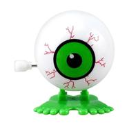 Charging Eyeball - Jumping and Walking Clockwork Eyeball, Novelty Winding Toy, Jumping Eyeball Game for Fun Games