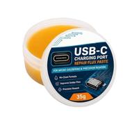 Charging Port Flux Paste Fast-Acting Precise Universal Safe | Type C Repair Flux Grease Repair Kit for Workshop Garage Laboratory Basement Attic Workbench Store Studio Office