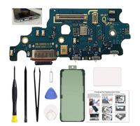 Charging Port Replacement Compatible with Galaxy S21 Plus US Variants SM-G996U/V/U1/W Series, Includes Guide & Tools