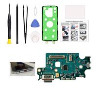 Charging Port Replacement Kit Compatible with Galaxy S22+ Plus US Version, Dock Board USB-C Connector Only for S22+ Plus SM-S906U, SM-S906U1, SM-S906W, with Instruction Manual, Toolkit