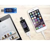 Charging Port Voltmeter Ammeter Power Capacity Tester For iPhone Smartphone