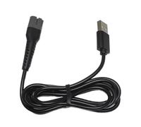 Charging Power Cord, Compatible With WAHL 8148, 8591, 8504, 8509 | 1M-A49I replacement USB power charging cable for electric hair clipper and shaver grooming accessories