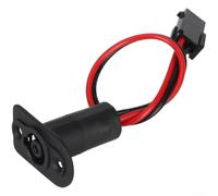 Charging Socket for Xiaomi 6 Scooter | ABS Material, And Play Installation, Waterproof Cover Option, Compact Repair Part For Xiaomi 6 Scooter