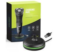 Charging Stand for Philips Norelco Shavers 2400, 5000X, 7200, 3600 Series - Charger Dock with LED Light Indicator and USB Cable Compatible with Models X3001, X5006, S7887 and S3243