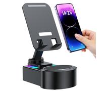 Charging Stand for Phone, Folding Phone Stand with Speaker Light, Multifunctional Accessory for Young Sportsmen Women Boys