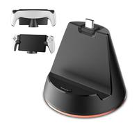 Charging Station for Playstation Portal, NAVESO Charging Dock for PS5 Portal, Portable Charging Stand, Type-C Game Console Charger Dock, with LED Light Indicators, PS5 Game Accessories