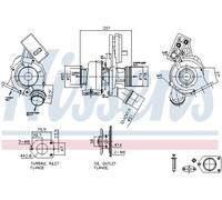 NISSENS 93519 Turbocharger