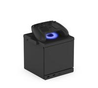 Charging Top Cover for Steam Machine Controller, Drop-and-Charge Docking Station with RGB Lighting Effects, One-Touch Light Mode Switch, Dual-Side Storage Racks, Precision Molded