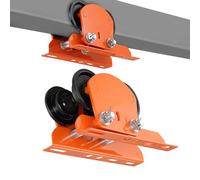 Chariot De Poutre R?glable ? Chariot De Levage Pour Rail En Acier, Charge Lourde Jusqu’? 1T ? Accessoire Industriel Pour Atelier, Entrep?t, Chantier, Mouvement Facile Et S?curis? Des Charges