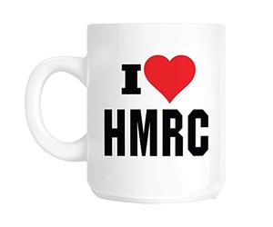 Charisma creative I Love HMRC Novelty Fun Mug - fun Gift for anyone in business, Accounting etc