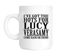 Charisma creative Ive Got The Hots For Lucy Verasamy Novelty Ceramic Fun Mug