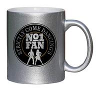Charisma creative Strictly Come Dancing Number One Fan Fantastic Silver Effect Ceramic Sparkle Mug