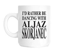 Charisma creative Strictly - I'd Rather be Dancing with ALJAZ SKORJANEC Novelty Ceramic Fun Mug