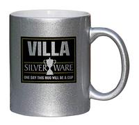 Charisma creative Villa silverware Fantastic Silver Effect Ceramic Sparkle Mug