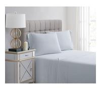 Charisma Percale Cotton 400 Thread Count pillowcases, Standard, Blue