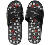 CHARITRA ENTERPRISE® Yoga Paduka Sandal For Full Body Relief - Spring Acupressure and Magnetic Therapy Accu Paduka Slippers for Full Body Blood Circulation Natural Leg Foot Massager Slippers