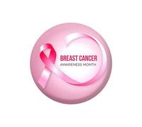 Charity Activity Pins Pink Ribbon Symbols Pin Badges for Breast Cancer Awareness Practical Brooch Pin for Decoration as A Symbol of Support